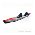 ODM ODM OEM Avancé gonflable 2 Seares Drop Netle Kayak Single Fishing Professional Angler Kayak